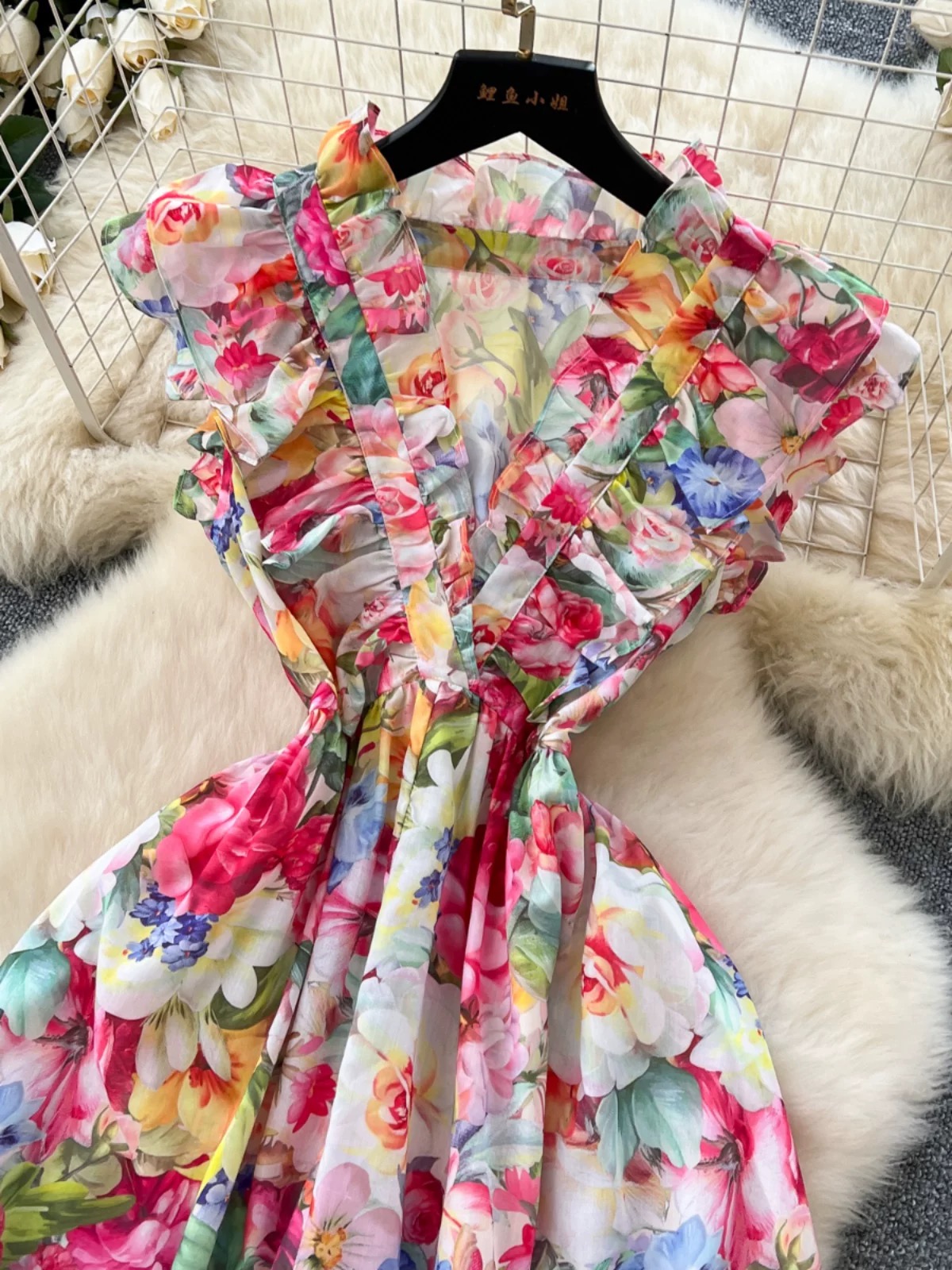 Wings up shirt dress ED436 images